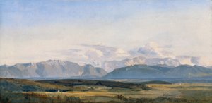 Paesaggio collinare vicino a Murnau