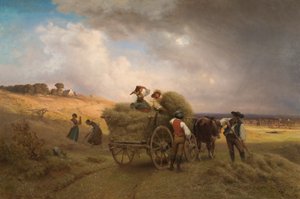 Rientro del fieno con temporale in arrivo da Carl Schlesinger