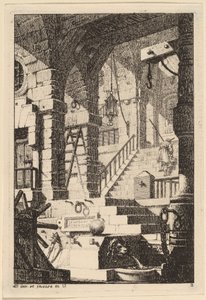 Fantasia di una Prigione Antica da Carl Schütz