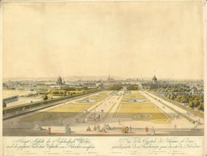 Vienna vista dal Belvedere da Carl Schütz