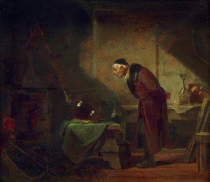 Il chimico da Carl Spitzweg