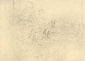 Der Zechpreller da Carl Spitzweg