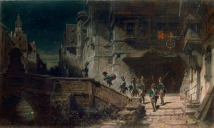La guardia da Carl Spitzweg