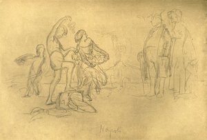 Stranieri in Italia, metà-fine XIX secolo, c. 1924 da Carl Spitzweg