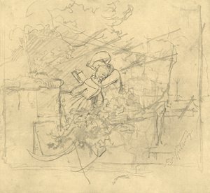 Lettura, metà-fine 19° secolo da Carl Spitzweg