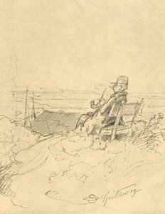 Nach der Arbeit ist gut ruhn da Carl Spitzweg