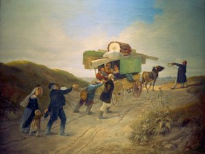 Commedianti itineranti da Carl Spitzweg