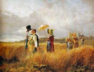 Passeggiata domenicale da Carl Spitzweg