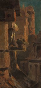 Dove brucia? da Carl Spitzweg
