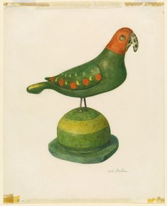 Uccello scolpito tedesco della Pennsylvania da Carl Strehlau