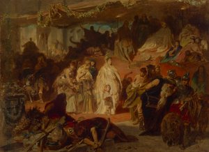 Thusnelda nel trionfo di Germanico da Carl Theodor von Piloty