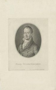 Ritratto di Ferdinand Ochsenheimer 1767-1822, 1807