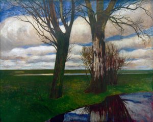 Paesaggio di brughiera da Carl Vinnen