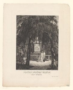 Monumento per Salomon Gessner vicino a Zurigo da Carl Wilhelm Kolbe (I)