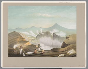 Vulcano Guntur a Giava Occidentale