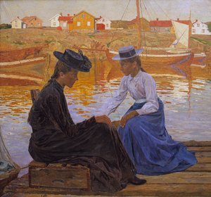 La Baia, 1901 da Carl Wilhelm Wilhelmson