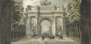 Festival a Catherinehof, 1824-1825
