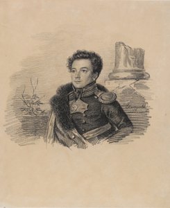 Ritratto di A.P. Butovsky, tra il 1817 e il 1826 da Carl von Hampeln