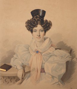 Ritratto di Anna Platonovna Plautina 1808-1886, 1830s