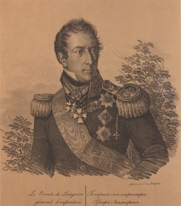 Ritratto del conte Alexandre Andrault de Langeron 1763-1831