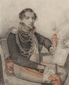 Ritratto del conte Pyotr Petrovich Konovnitsyn 1803-1830, primi anni 1820
