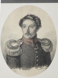 Ritratto di Nikolay Vasilyevich Khvostov 1793-1837, 1822