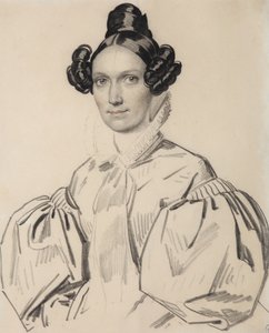 Ritratto di Olga Nikolaevna Talyzina, nata Zubova 1803-1882, primi anni 1830
