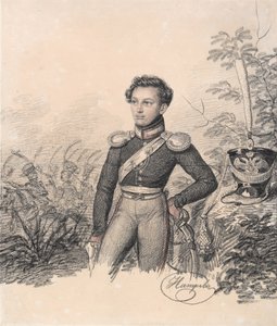 Ritratto di Pavel Kotlubitsky, fine degli anni 1810 da Carl von Hampeln