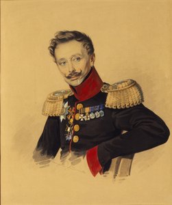 Ritratto del Principe Fyodor Fyodorovich Gagarin 1786-1863, 1830s da Carl von Hampeln