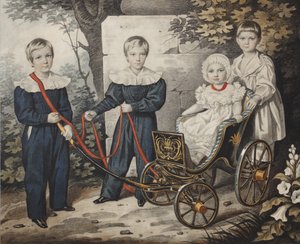 Ritratto dei bambini Talyzin, primi anni 1830