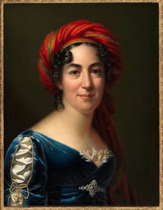Ritratto della scrittrice Caroline Pichler 1769-1843, 1818