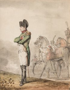 Imperatore Napoleone Bonaparte I (1769-1821) ad Austerlitz