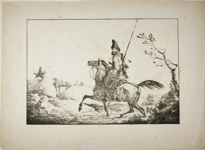 Un cosacco da Carle Vernet
