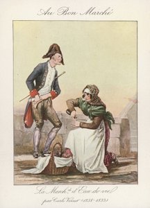 La Venditrice di Acquavite da Carle Vernet