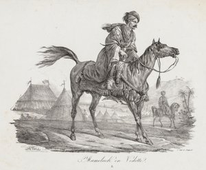 Grande Suite di Cavalli: Mamelucco a Cavallo da Carle Vernet