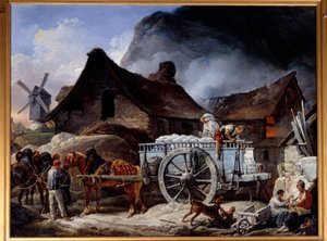 Forno di gesso a Montmartre da Carle Vernet