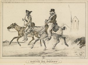 Scene di vita quotidiana, strade e sentieri: Strada per Poissy
