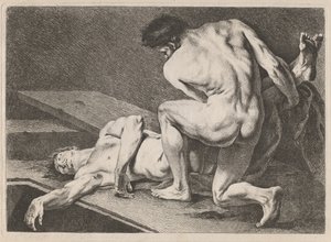 Una sepoltura da Carle van Loo