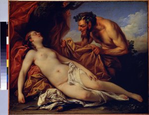Giove e Antiope da Carle van Loo