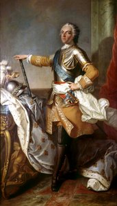 Luigi XV (1710-1774) re francese nel 1774-1792 da Carle van Loo