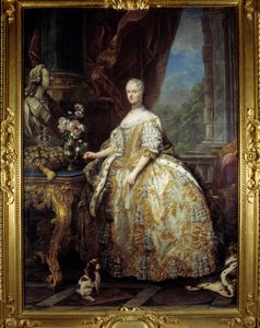 Ritratto della regina Maria Leszczyńska, regina di Francia da Carle van Loo