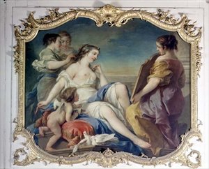 Venere alla Sua Toilette da Carle van Loo
