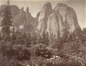 Rocce e guglie della cattedrale (ca. 1872, stampato ca. 1876)