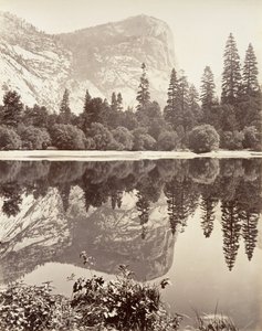 Lago dello Specchio, Yosemite, ca. 1872, stampato ca. 1876