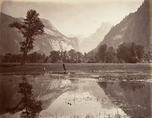 Le Cupole, Yosemite da Carleton E. Watkins.