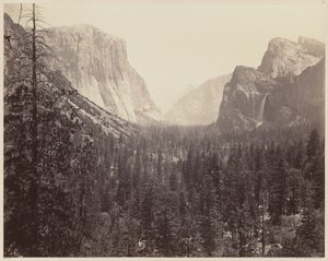 La valle di Yosemite dal sentiero di Mariposa