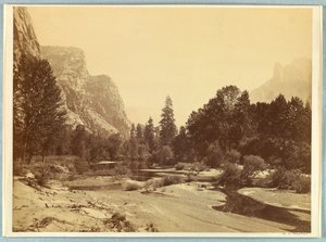 Su per la valle, Yosemite da Carleton E. Watkins