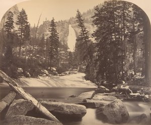 Nevada Fall, 700 piedi da Carleton Emmons Watkins