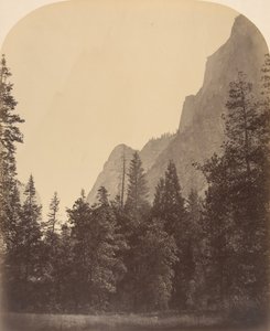 Vista del Half Dome, 4967 piedi da Carleton Emmons Watkins
