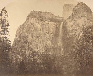 Pohono, Velo da Sposa, 900 Piedi, Yosemite da Carleton Emmons Watkins